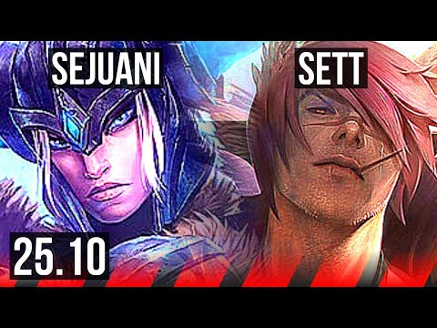 SEJUANI vs SETT (TOP) | KR Master | 25.10