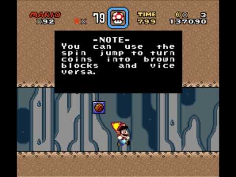 SMW Custom Music - Track -906 (Super Mario Bros. 1 - Underground (Ench SMAS Version))