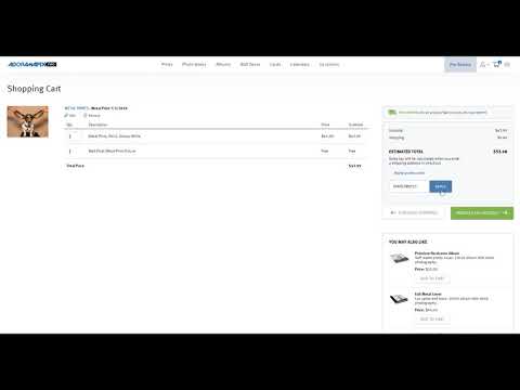 Part of a video titled How To Use a Coupon Code - YouTube