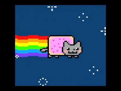 Flying Pop Tart Rainbow Cat (Nyan Cat)