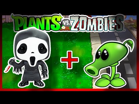 Ghostface + Peashooter Fusion Animation -  Plants vs Zombies