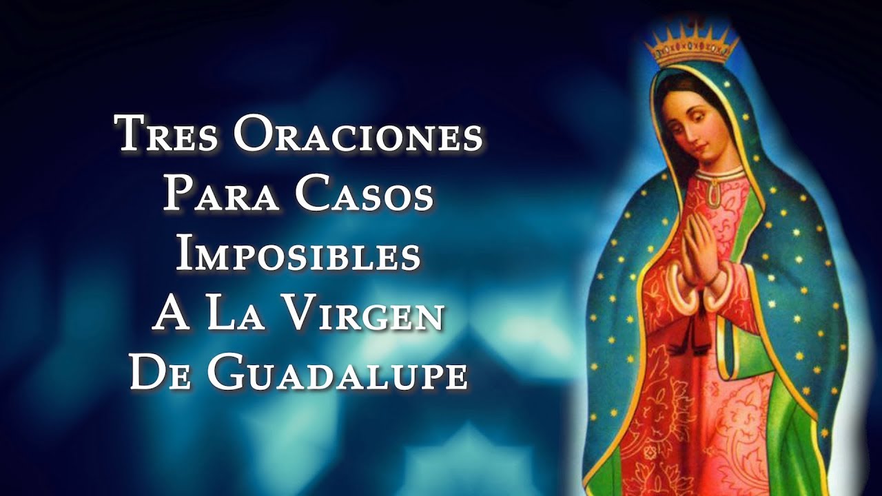 3 Oraciones Para Pedir Milagros Para Causas Imposibles A La Virgen De Guadalupe