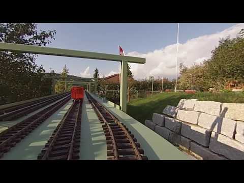 Gartenbahn Fahrt ganze Strecke 2017-09-24