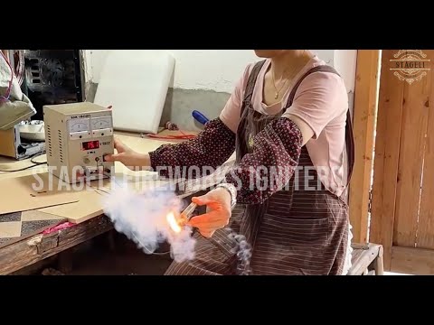 How to make fireworks igniter e-match?Chinese factory