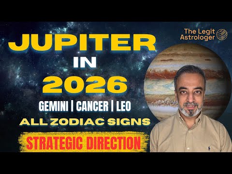 Jupiter in 2026 in Gemini, Cancer and Leo for all Ascendants | Atichari Jupiter in 2026