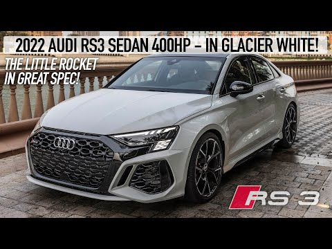 AMG SLAYER! 2022 AUDI RS3 SEDAN 400HP - LITTLE ROCKET IS AWESOME! - IN DETAIL 4K - GREAT SPEC!