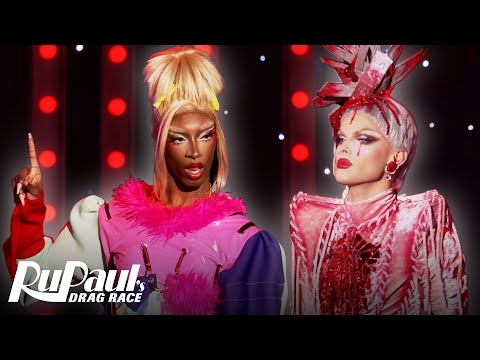 Lana Ja’Rae & Sam Star’s Dua Lipa Lip Sync 🌊 RuPaul’s Drag Race