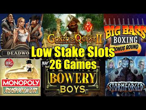Thumbnail for video: Bonus Buy Session, Can They Pay??? Big Bass Boxing, Deadwood, Gonzo's Quest2 & So Much More