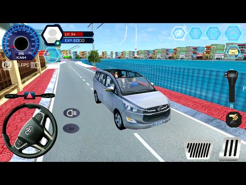 Toyota Minivan With People Driving To The City - Car Simulator Vietnam #5 -  Android Gameplay