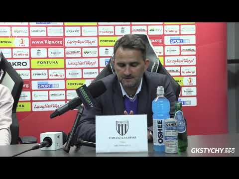 30. kolejka Fortuna1Liga: Konferencja prasowa po meczu Sandecja Nowy Sącz - GKS Tychy 1:3