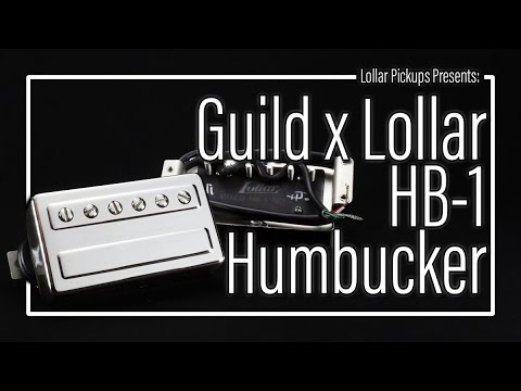New from Lollar Pickups: GUILD x LOLLAR HB-1 HUMBUCKER