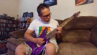 Christmas in July!   Practicing "Angels We Have Heard On High"