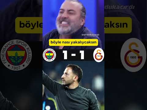 Burda Kazanan Galatasaray Kimse Kusura Bakmasın🔥 Emre Bol #fenerbahçe #galatasaray