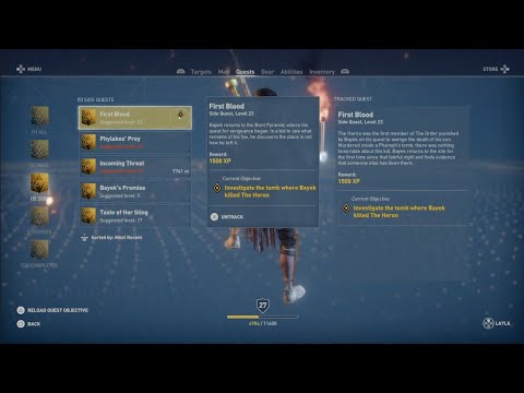 Assassin's Creed® Origins - Side Quest - First Blood