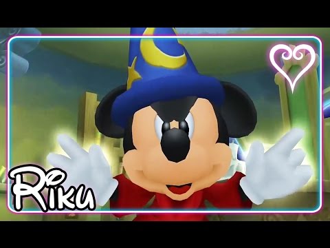 Kingdom Hearts 3D All Cutscenes | Full Movie | Fantasia ~ Symphony of Sorcery | Riku