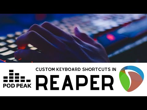 How To Create Custom Keyboard Shortcuts In Reaper