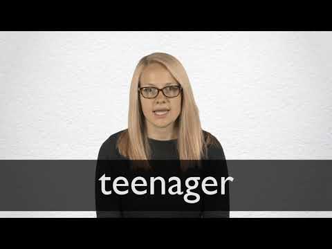 TEENAGER definition and meaning | Collins English Dictionary