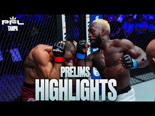 PFL Tampa Prelims Highlights: Sheridan KO, Marcos & More