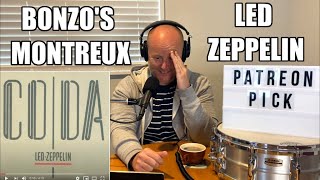 Drum Teacher Reacts: JOHN BONHAM | 'Bonzo's Montreux' - Led Zeppelin (2020 Reaction)