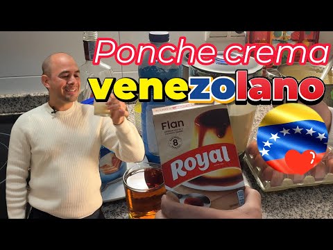✅COMO HACER PONCHE CREMA VENEZOLANO CON FLAN 🥃| 👨🍳LA MEJOR RECETA DEL PONCHE CREMA 🇪🇸🇻🇪