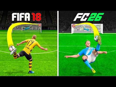 Marquer un But MASTERCLASS Avec Haaland dans CHAQUE FIFA !