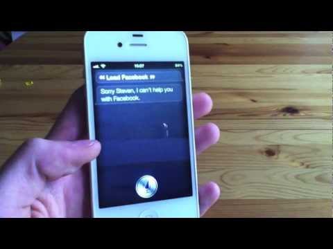 comment regler siri sur iphone 4s