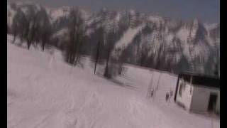 preview picture of video 'Skigebiet Hinterstoder Höss  Wertungsabfahrt'