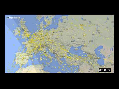 Todos estos son los aviones que sobrevuelan Europa en 38 horas hqdefault - Todos estos son los aviones que sobrevuelan Europa en 38 horas