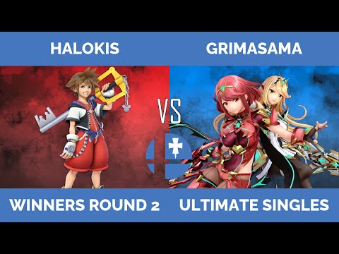 RogaSmash 204: SSBU Winners R2 – Halokis (Sora) vs GrimaSama (Pythra, Roy)