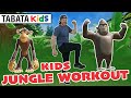 KIDS Tabata Workout The Jungle Workout 4 Minutes W TabataKidsWorkouts