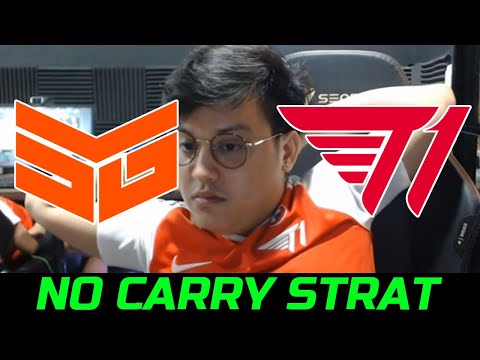 T1 VS SMG GAME 2 - NO CARRY STRAT ESL ONE MALAYSIA 2022