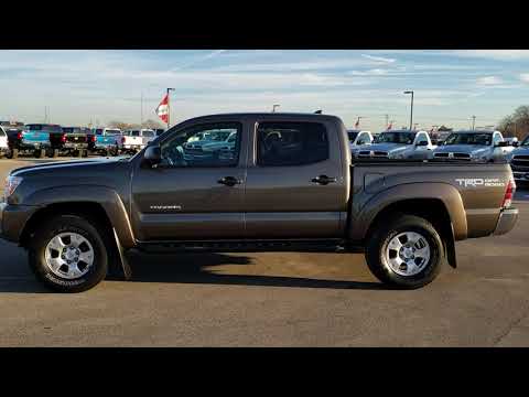2014 TOYOTA TACOMA DOUBLE SHORT SR5 TRD PYRITE BROWN METALLIC WALKAROUND SOLD! 9J194A