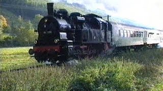 preview picture of video 'Dampfzugfahrt mit DR Dampflok 94 1292 - 19.Okt.1991  -  Steam Train'