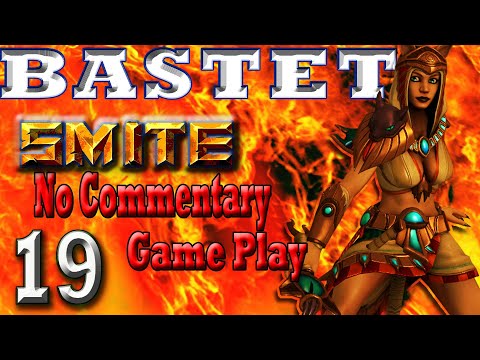 Bastet SMITE, Smite Gameplay Arena Bastet Rework Damage, Smite No Commentary Part 19