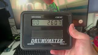 Drumometer 2607 Drum Beats in 60 Seconds @worldsfastestdrummer