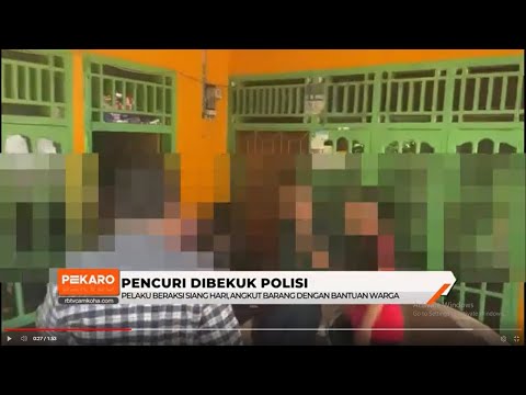 Tiga Sekawan Mencuri Pagar Rumah Ditangkap