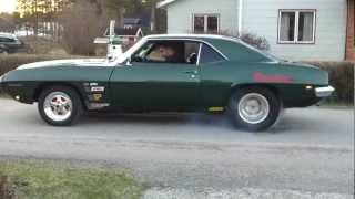 preview picture of video '1969 Pontiac Firebird burnout'