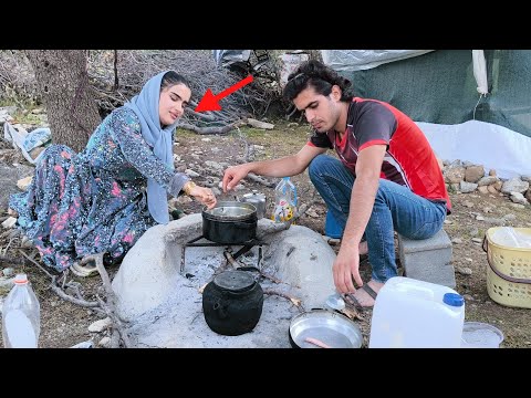 Changing Fatemeh's taste to attract attention and interest in Ershad with local clothes and cooking