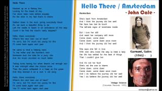 Hello There / Amsterdam - John Cale