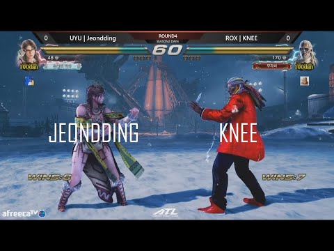 UYU | Jeondding VS ROX | Knee AfreecaTV Tekken 7 League Season 2 Day 4