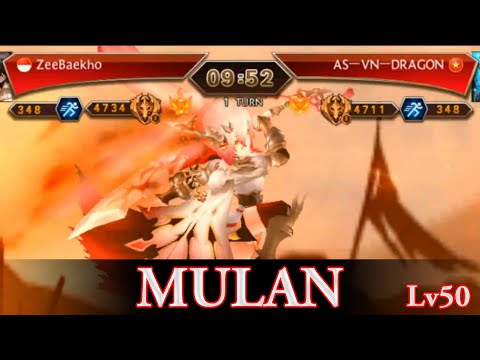 Seven Knights Arena - Mulan lv50 (Grand Rank)