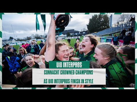 Connacht U18s Crowned Interpro Champions