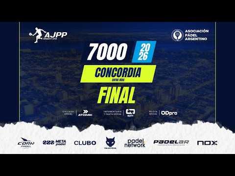CIRCUITO AJPP 2026 | CONCORDIA (ENTRE RIOS) | FINAL