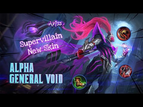 General Void Alpha, Supervillain New Skin Gameplay