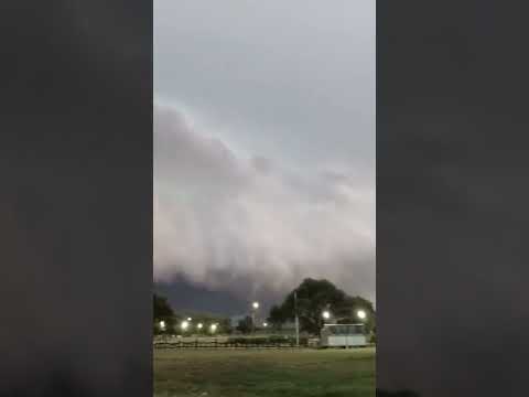 Tempestade severa entrando em Victorica La Pampa,Argentina sex,23/1/2026⛈️#ESPECIAL5K