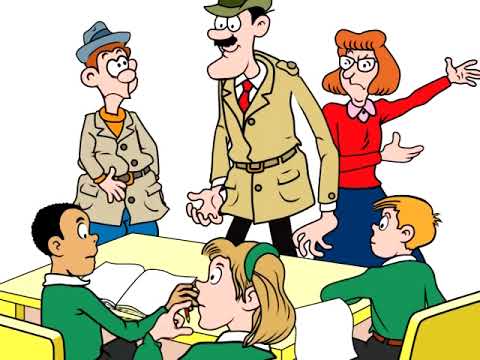 Kid's box 4. Unit 1. Back to school. Lock and Key  (story)