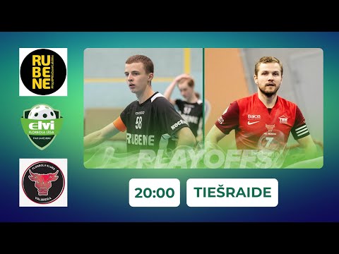 🎥 ELVI florbola līga: Rubene - FBK Valmiera/Betsafe (1/4 F, 7. spēle) (13.03.2024)