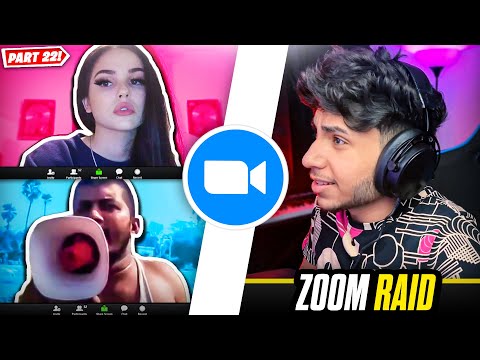 Trolling Indian Zoom Classes (ZOOM RAID) Ft. Jaldi Waha Se Hato - Part 22