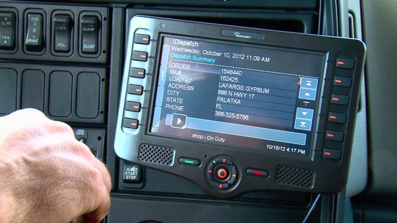 Cypress Truck Lines Peoplenet BLU2 E-Log Introduction