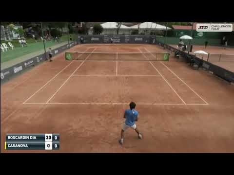 Pedro Boscardin Dias (BRA) vs Hernan Casanova (ARG), Blumenau challenger, 1 Round